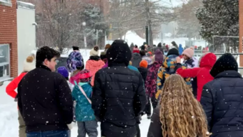 Kemptville Students March for Pink Shirt Day to Combat Bullying Awareness