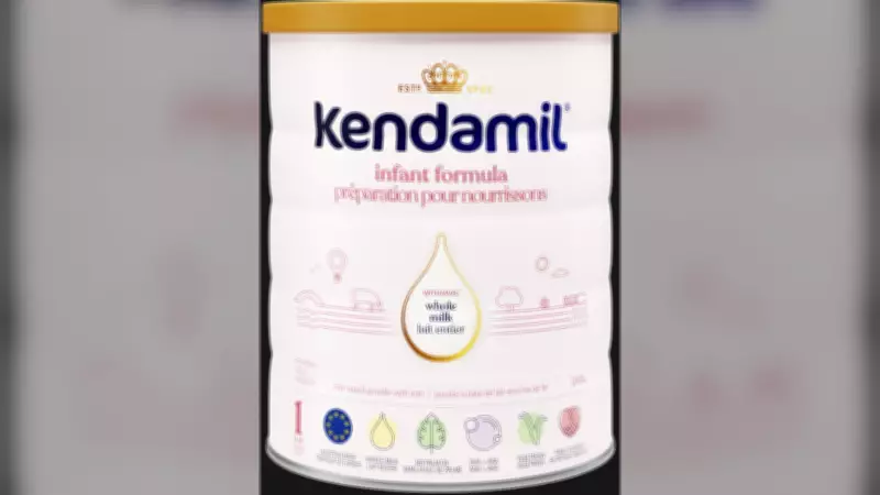 Kendamil Infant Formula Recalled in Canada Due to Toxin Risk Causing Illness