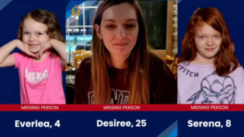Kitchener Police Search for Missing Mother and Two Daughters Last Seen Monday
