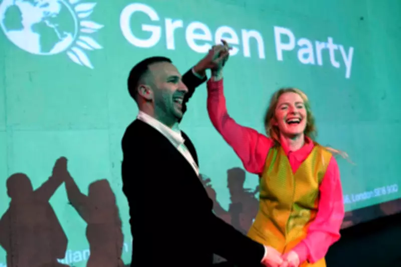 Left-Wing Plumber's Campaign Propels UK Green Party to By-Election Victory, Labour Falls to Third