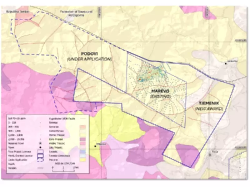 Leviathan Metals Expands Foča Project with New Exploration License in Bosnia
