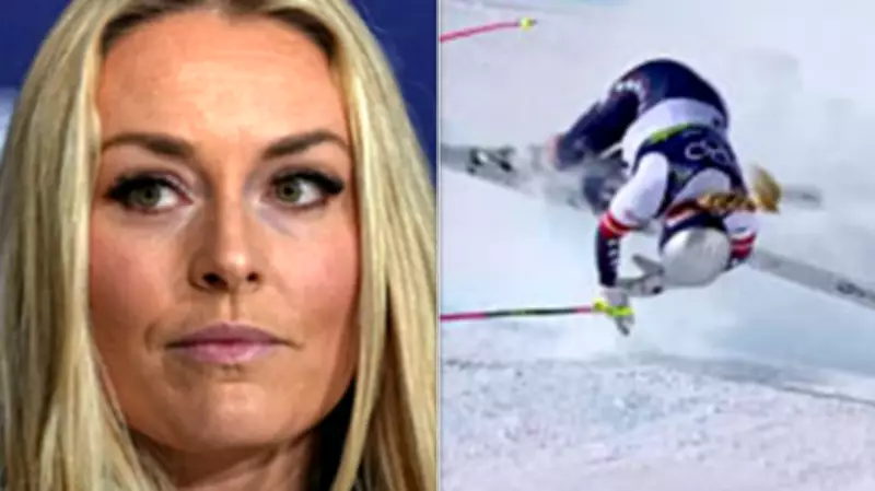 Lindsey Vonn Reveals Severe Olympic Crash Injuries with X-Ray Image