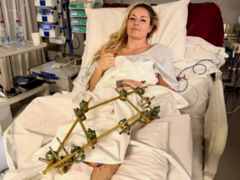 Lindsey Vonn Reveals Surgery Prevented Leg Amputation After Olympic Crash