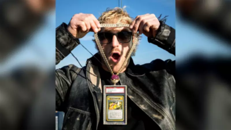 Logan Paul's Rare Pokémon Card Sells for $16.5 Million with Diamond Necklace Bonus