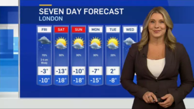 London Braces for Extended Cold Snap with Snow and Bitter Wind Chills