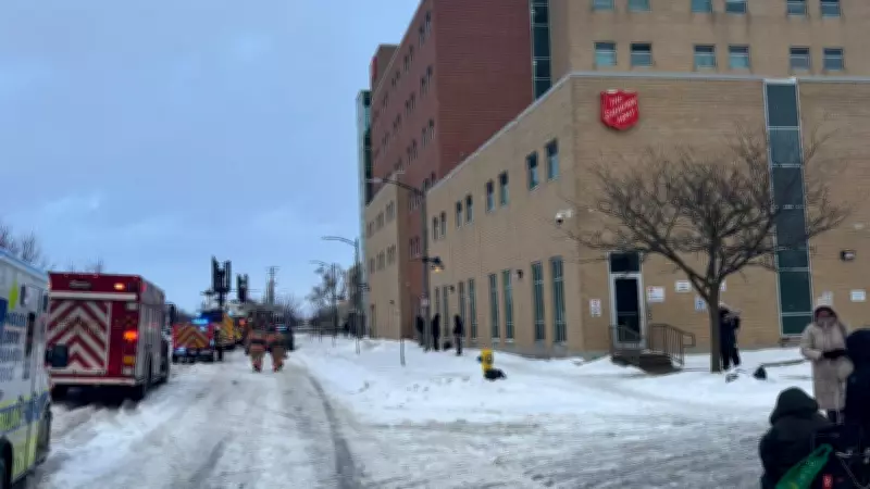 London Fire Department Responds to Incident at Salvation Army Centre of Hope