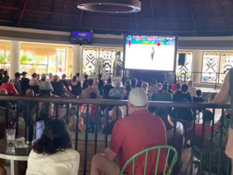 Londoners Gather to Watch Team Canada's Olympic Hockey Final Heartbreak