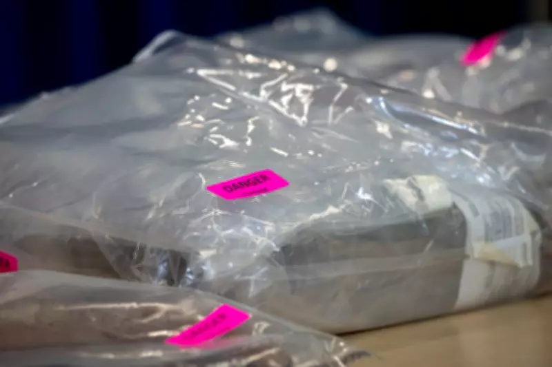 Major Drug and Cash Seizure on Vancouver Island by CFSEU-BC