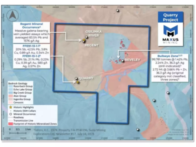 Maxus Mining Advances Silver-Rich Quarry Project with Historical Data Compilation