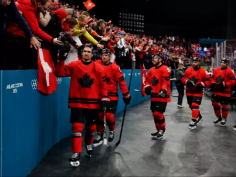 McDavid, MacKinnon, Celebrini Lead Canada's Top Line in Olympic Win Over Switzerland