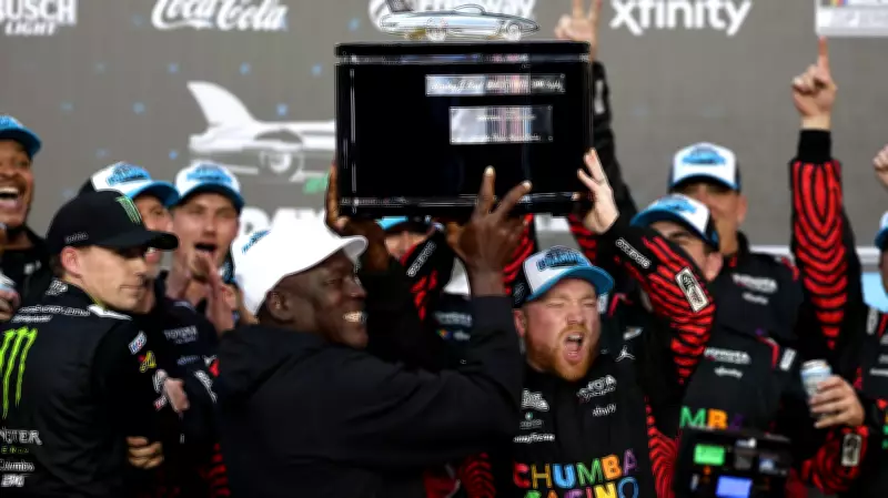 Michael Jordan Celebrates Daytona 500 Victory as Tyler Reddick Wins for 23XI Racing