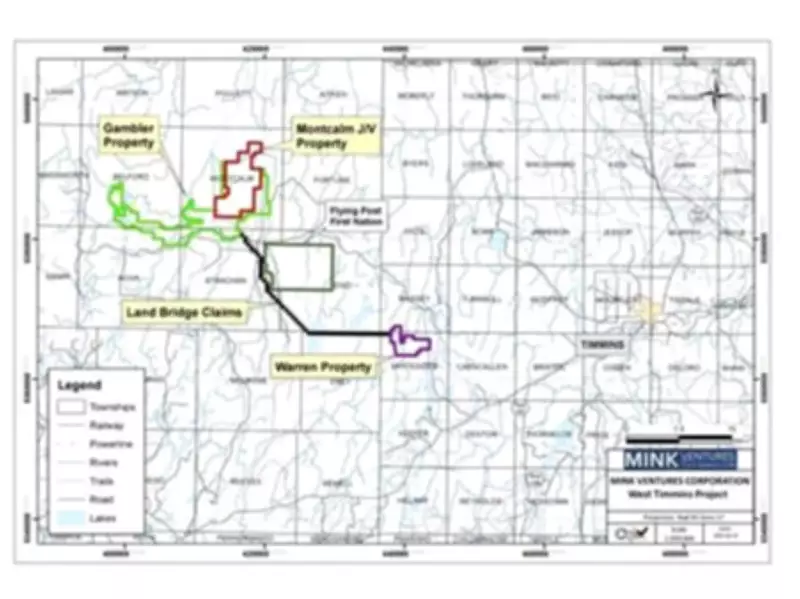 Mink Ventures Completes Warren Drilling, Shifts Focus to Montcalm Project