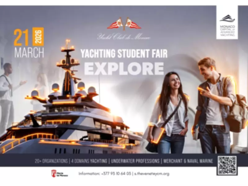 Monaco's Yacht Club Launches Inaugural Yachting Student Fair for Maritime Careers