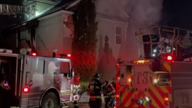 Moncton House Fire Sends One to Hospital as Crews Battle Blaze