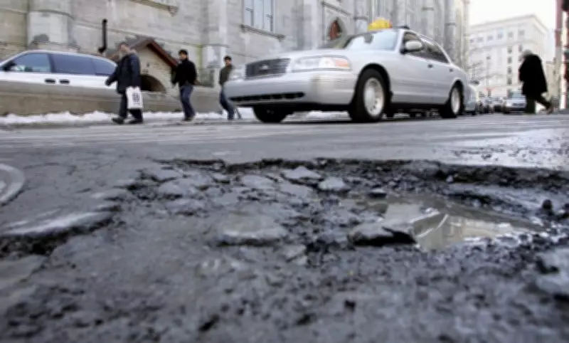 Montreal Activates Emergency Plan to Combat Pothole Surge