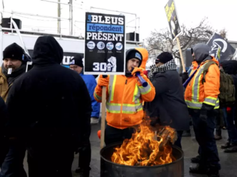 Montreal Blue-Collar Workers Threaten Escalation After 24-Hour Strike Action