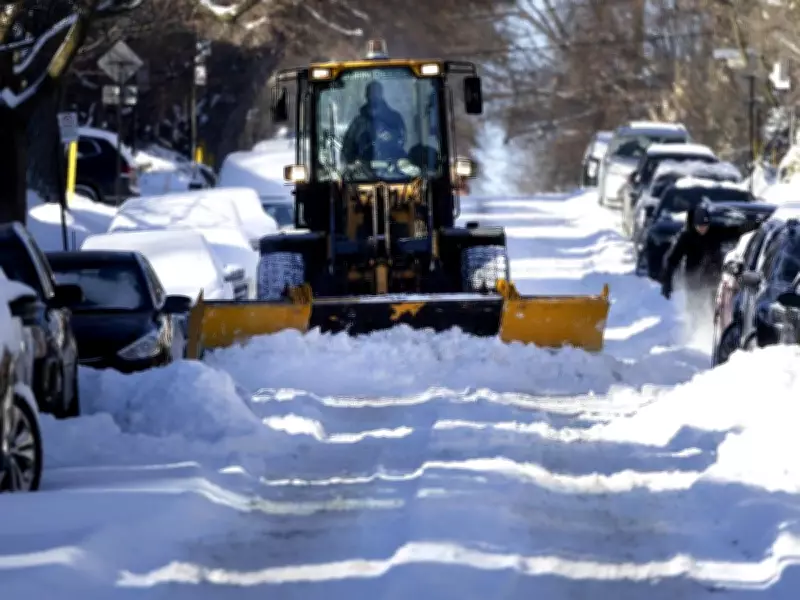 Montreal Launches Major Snow Removal Operation Thursday Evening