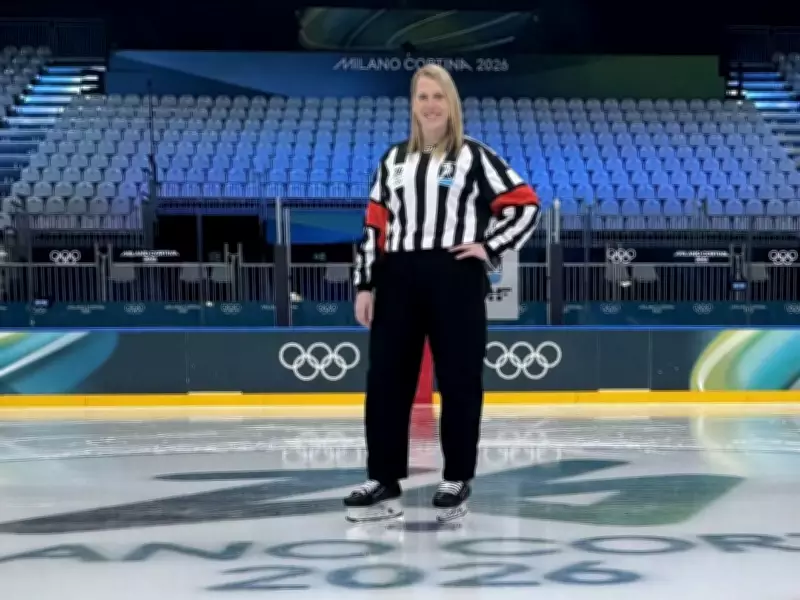 Montreal Police Officer Swaps Badge for Whistle at 2026 Winter Olympics