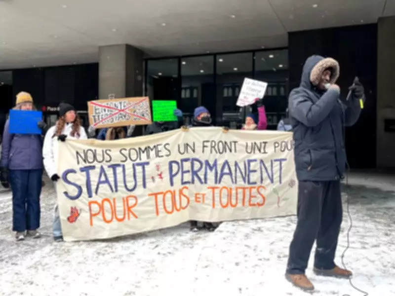 Montreal Rally Demands Permanent Residency Pathway, End to Safe Third Country Agreement
