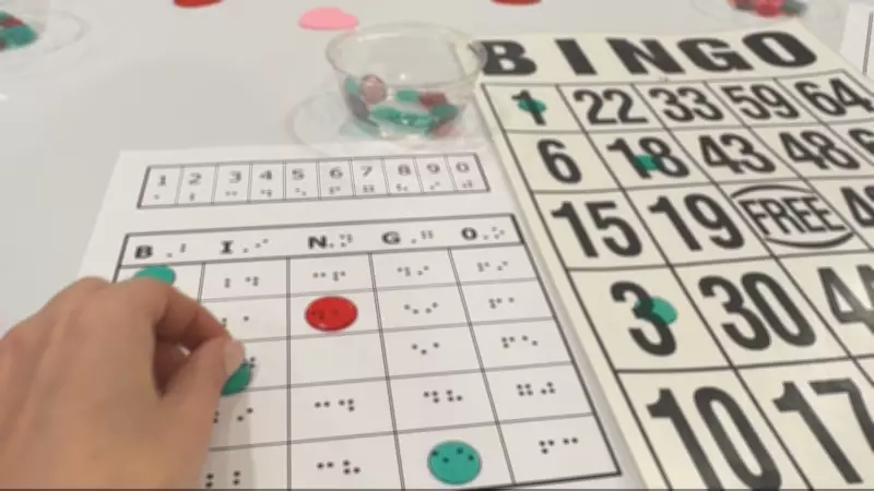 Montreal's Braille Bingo Initiative Offers Tactile Learning During White Cane Week