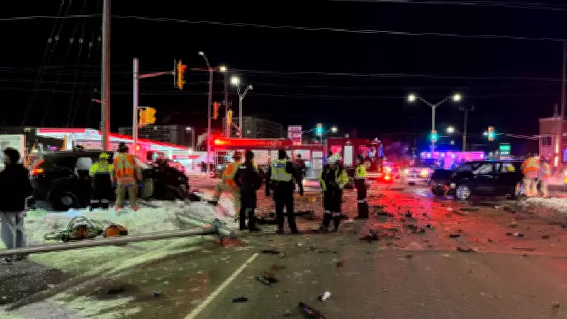 Multiple Hospitalized Following Two-Vehicle Collision at West London Intersection