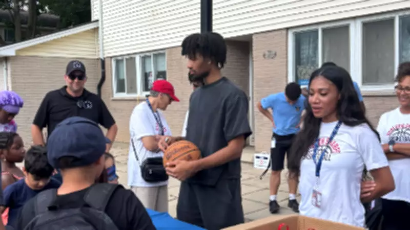NBA Star Shaedon Sharpe Returns to London, Ontario to Mentor Youth