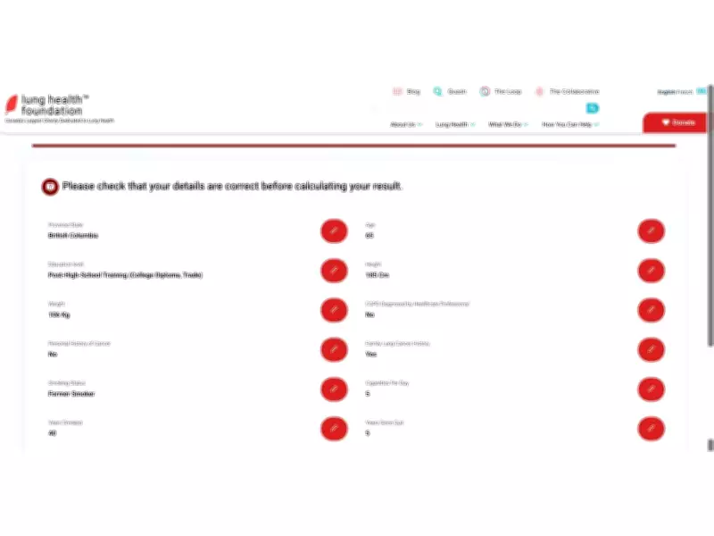 New User-Friendly Lung Cancer Risk Calculator Launched in Canada on World Cancer Day