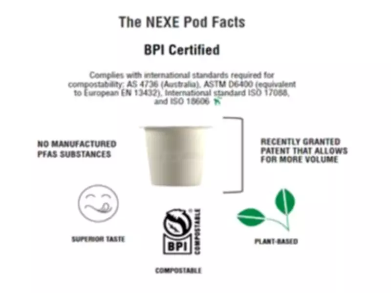 NEXE Innovations Ships 315,000 Compostable Coffee Pods, Expands Product Line