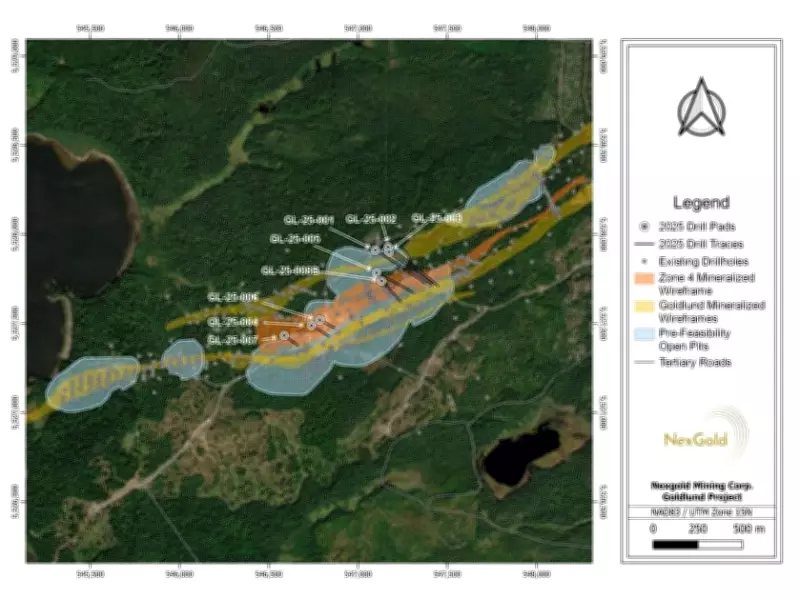 NexGold Reports High-Grade Gold Intercepts at Goldlund Deposit, Announces Board Changes
