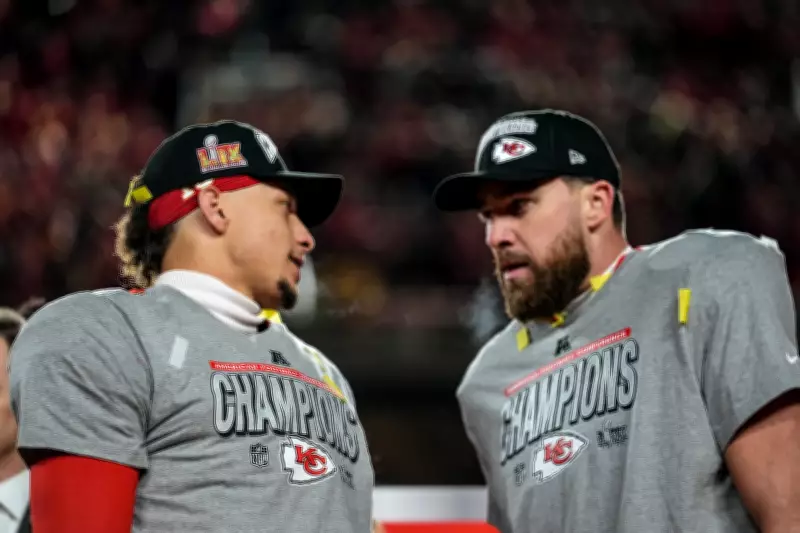 NFL Stars Patrick Mahomes and Travis Kelce Face Trademark Lawsuit Over 1587 Prime
