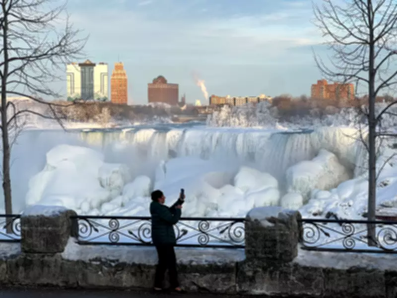Niagara's 'Magic' Deep Freeze: Best Ice Formations in a Decade Captivate