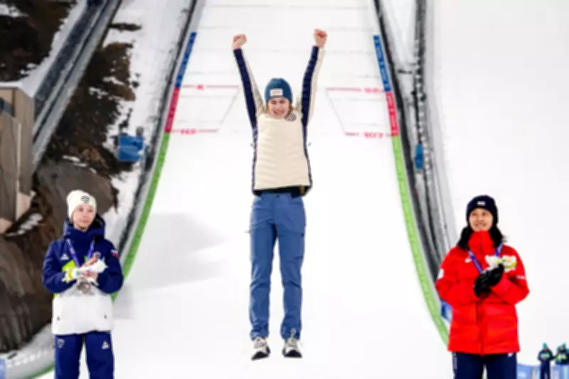 Norwegian Ski Jumper Anna Odine Stroem Surprises with Gold at 2026 Winter Olympics