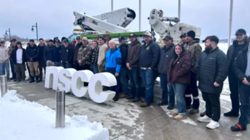 NSCC Sydney Campus Launches New Utility Power Line Worker Training Program