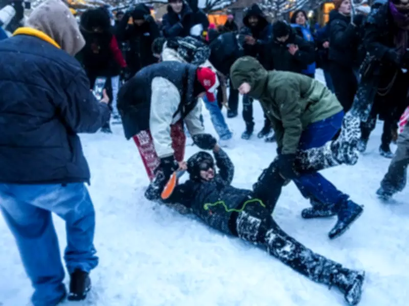 NYC Snowball Attack on Police Sparks Debate Over Law Enforcement and Political Rhetoric