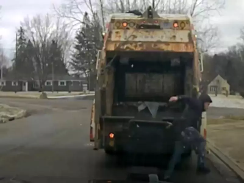 Ohio Suspect Nicknamed 'Oscar the Grouch' After Hiding in Trash Can from Police