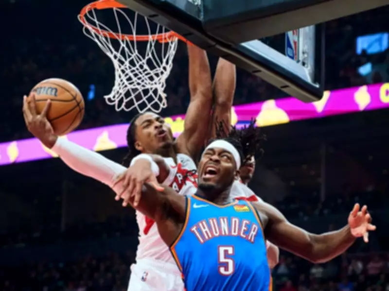 Oklahoma City Thunder Overcome Shai Gilgeous-Alexander Injury to Defeat Toronto Raptors