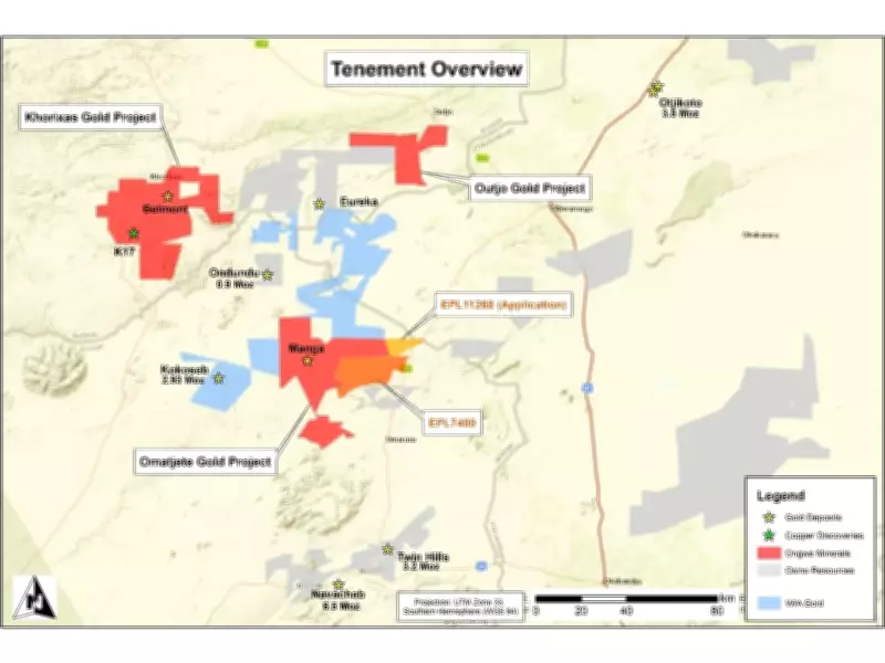Ongwe Minerals Expands Omatjete Project by 42% with New Licenses and Fault Zone Discovery