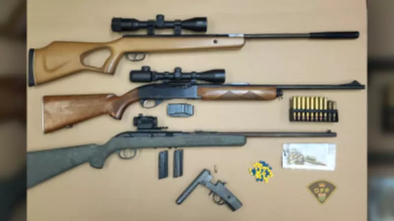 Ontario Man Faces Firearms Trafficking Charges After OPP Seizes Loaded Weapons