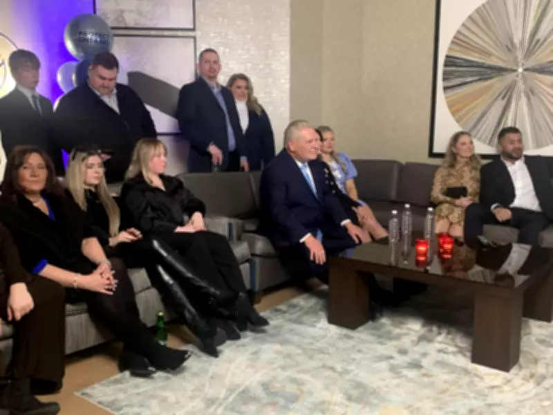 Ontario PCs Secure Third Majority as Liberal Leader Crombie Loses Seat but Vows to Stay On