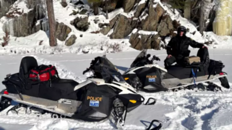 OPP Officers in Northern Ontario to Undergo Specialized Snowmobile Training
