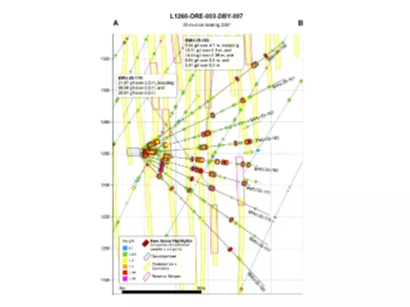 Osisko Development Reports High-Grade Gold Intercepts in Cariboo Infill Drilling
