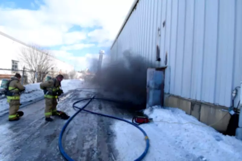 Ottawa Firefighters Successfully Extinguish Major Commercial Blaze in Industrial Park