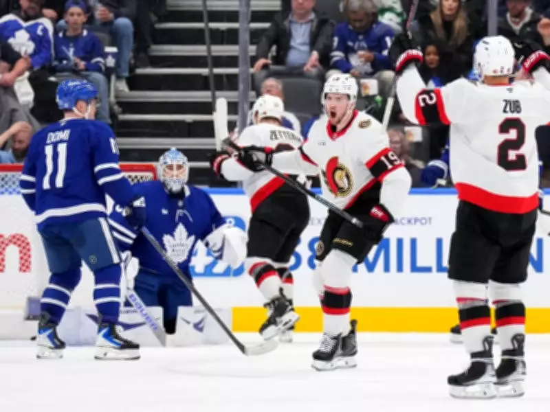 Ottawa Senators Dominate Toronto Maple Leafs in Pivotal Battle of Ontario Clash
