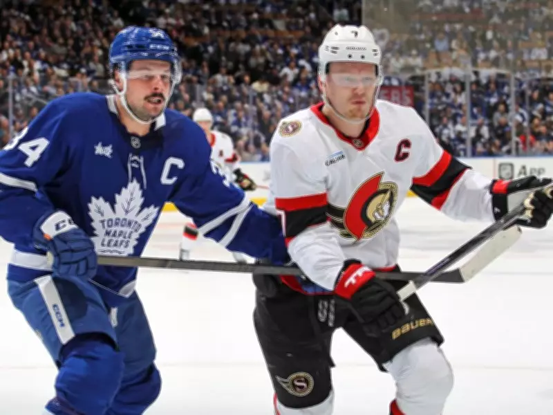 Ottawa Senators' U.S. Olympians Face Toronto Maple Leafs' Auston Matthews