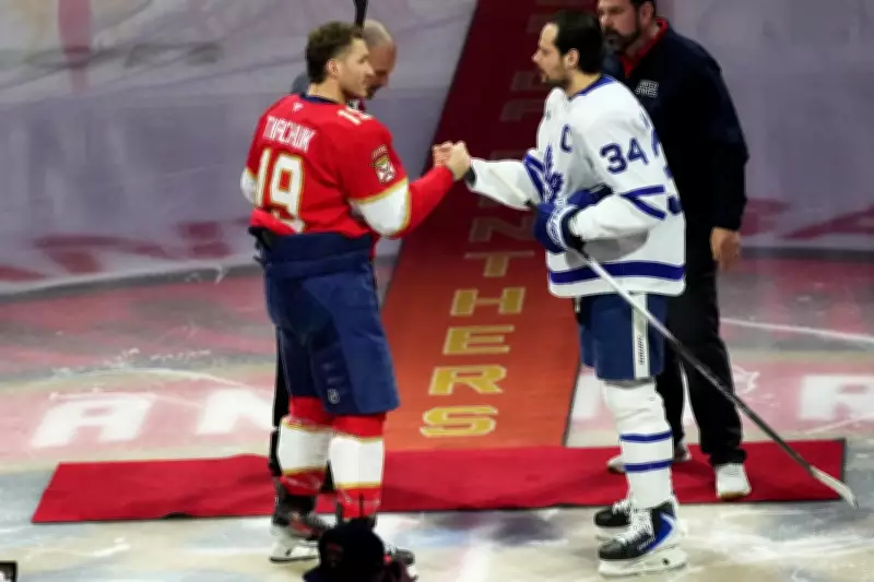 Panthers Dominate Maple Leafs 5-1 as Marchand's Double Fuels Playoff Charge