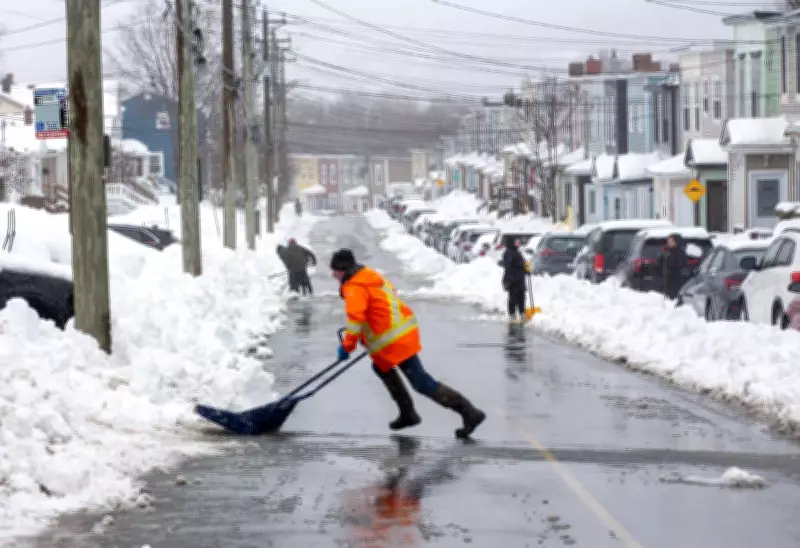 Police in Newfoundland and Labrador Urge Public to Stop Dumping Snow on Roads