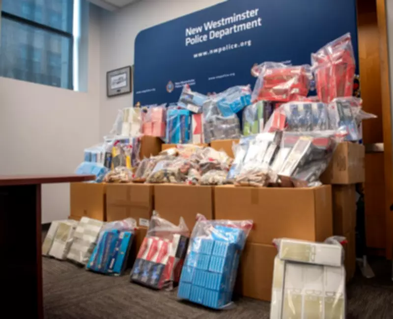 Police Seize $980K in Contraband Cigarettes in Metro Vancouver Raid