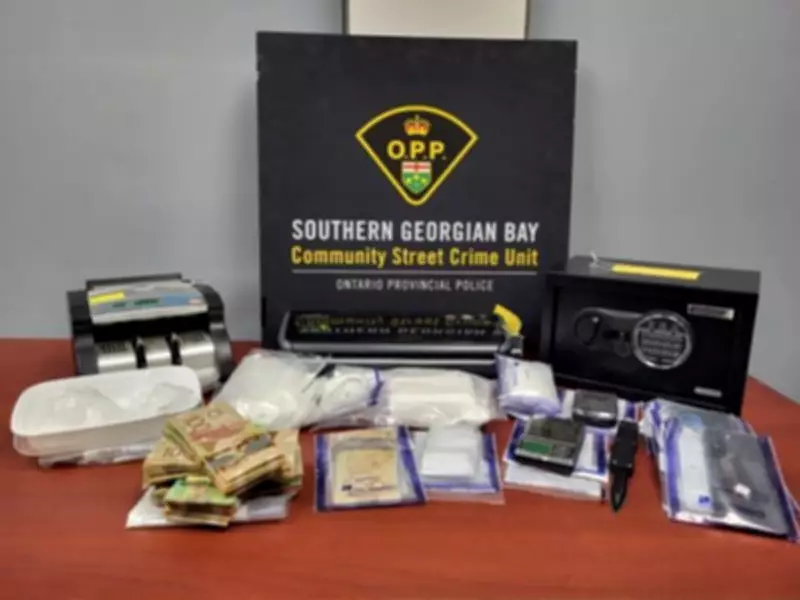 Police Seize Cocaine and $40,000 in Ontario Drug Bust Following Search Warrants