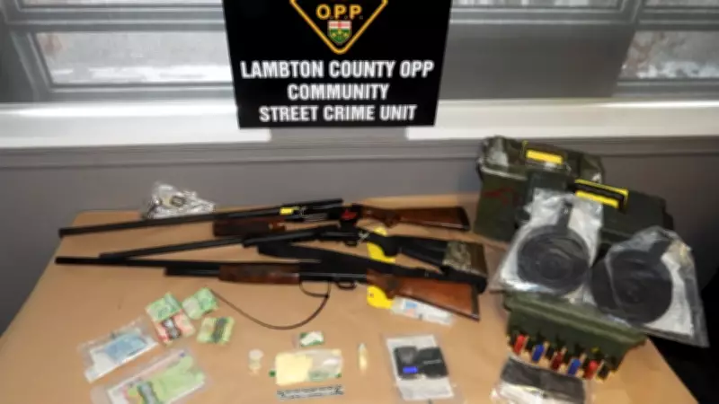 Police Seize Firearms and Fentanyl in Lambton County Drug Bust