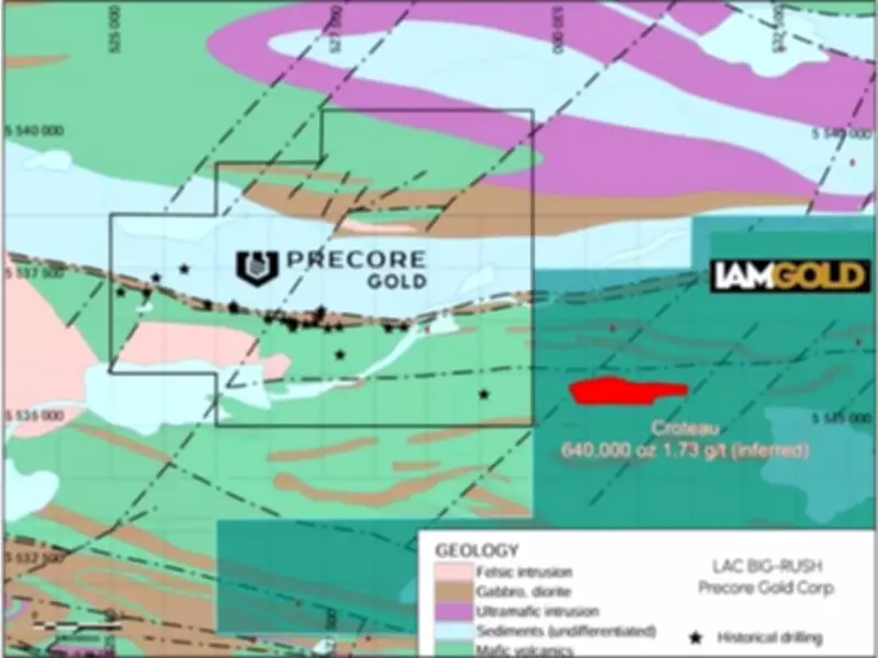 Precore Gold Secures Full Ownership of Lac Big-Rush Gold Property in Quebec's Chibougamau Mining Camp